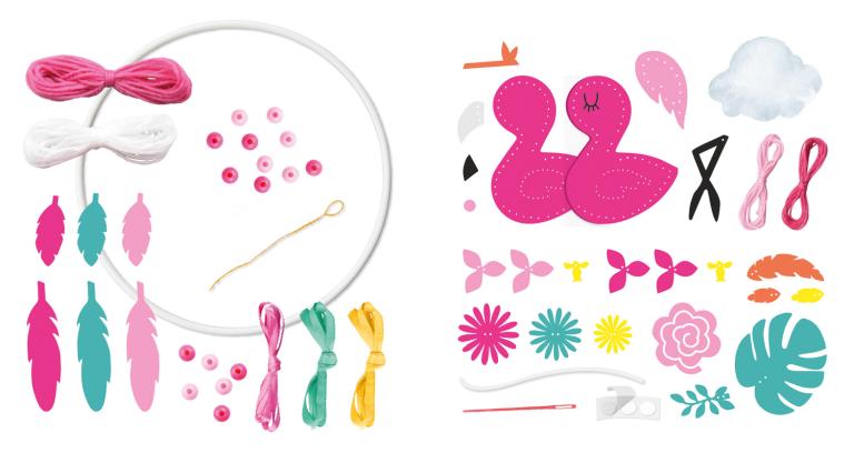 LENA® Dreamcatcher Flamingo